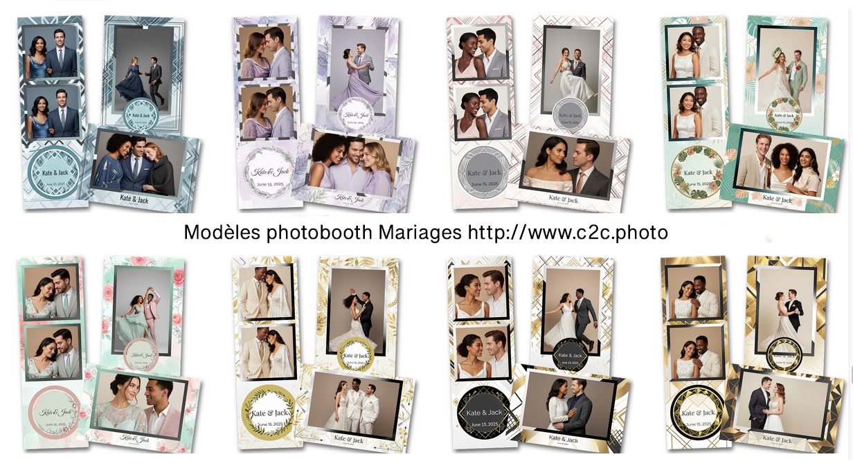 Modèles photobooth mariages Alsace 2